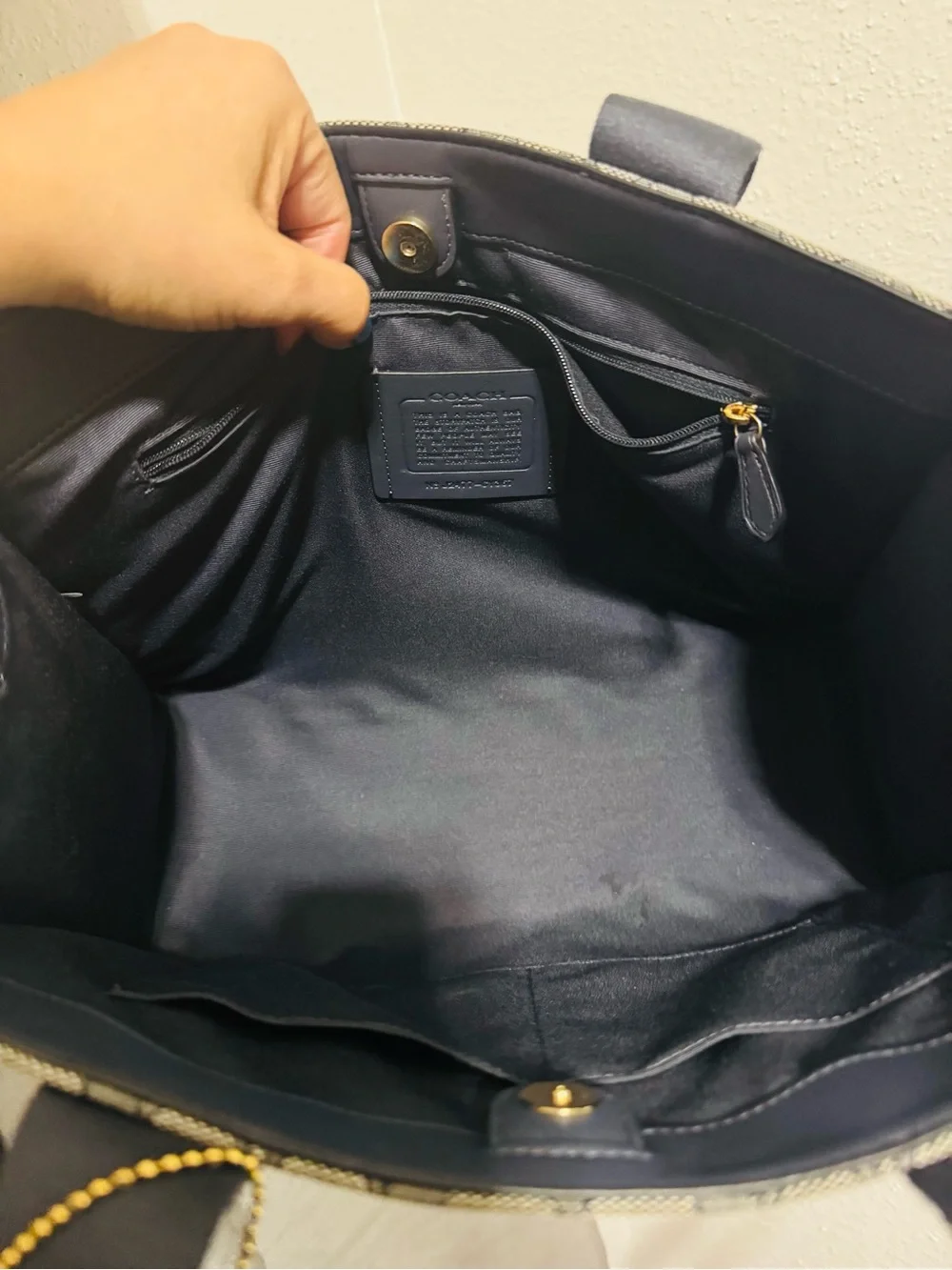 Coach tote bag